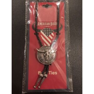 American Bison Bolo Ties New